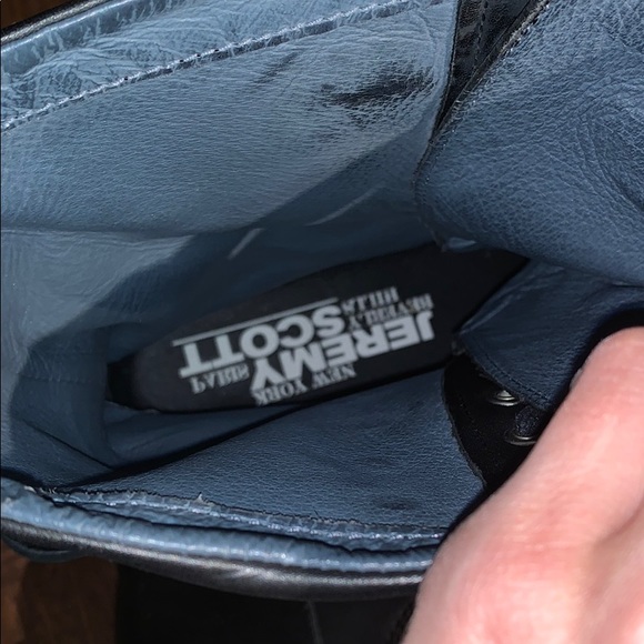 Adidas by Jeremy Scott 💯 authentic, real leather boots. So cool 😎 like new - Picture 5 of 6